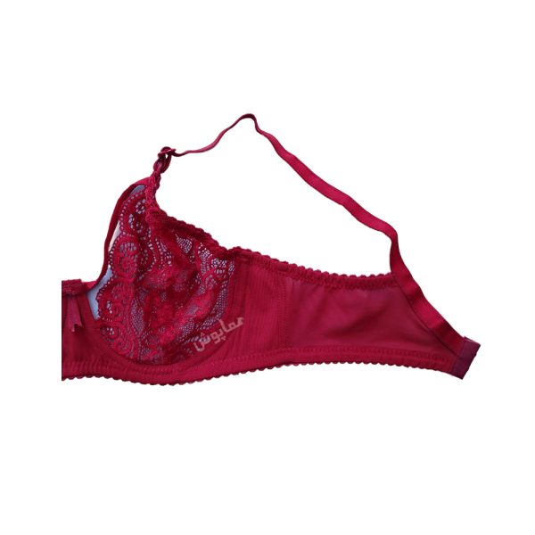 سوتین گیپور فنردار هارنس دار زرشکی