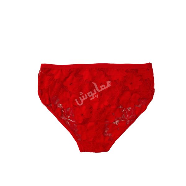 شورت گیپور زنانه رنگی گل دار قرمز