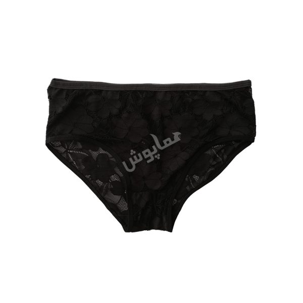 شورت گیپور زنانه رنگی گل دار مشکی