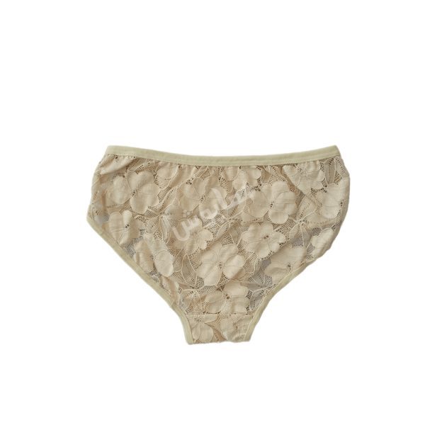 شورت گیپور زنانه رنگی گل دار کرمی