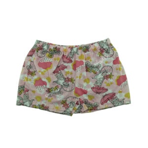 شورت پادار بچه گانه طرح گربه کد HP-P205