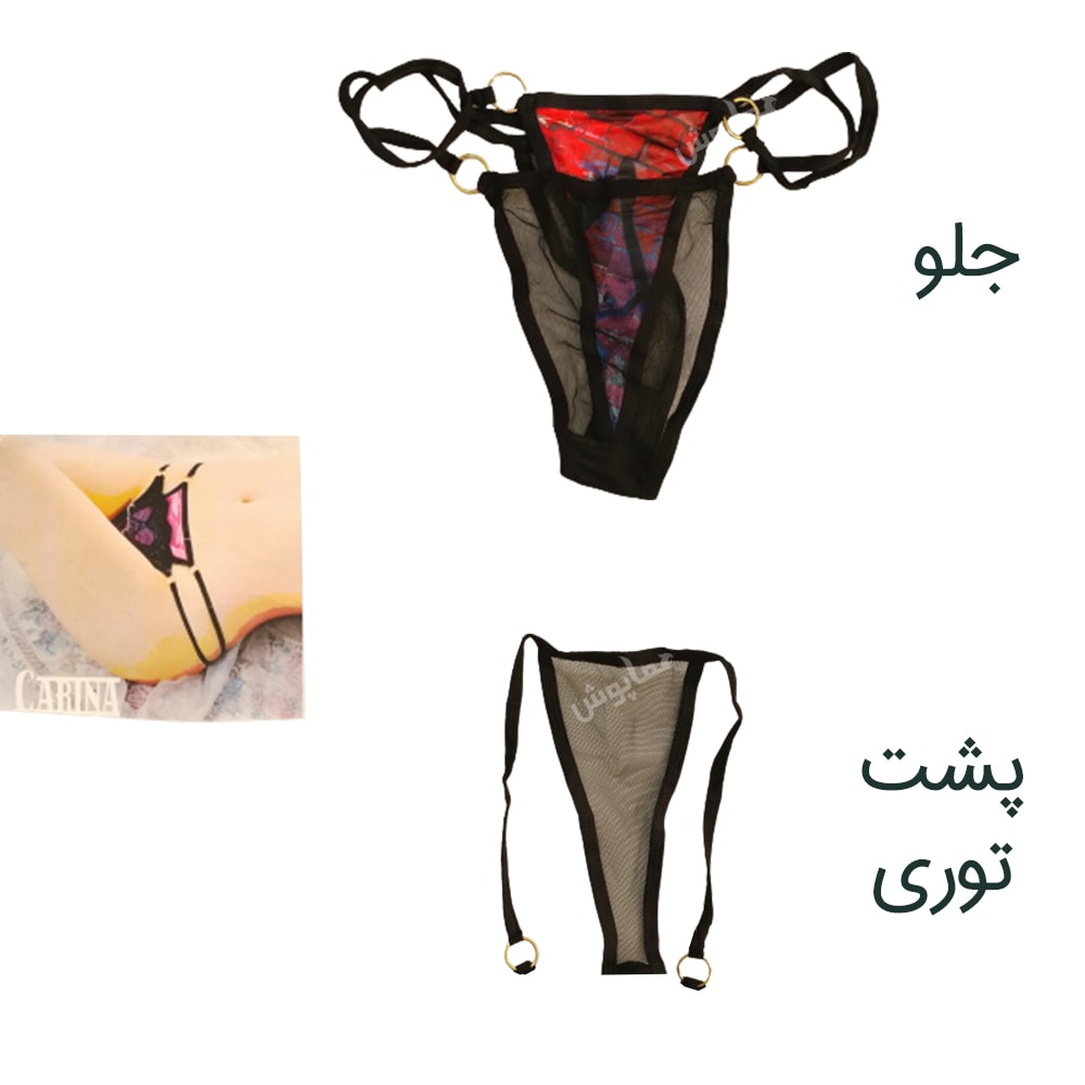 شورت لامبادا زنانه فانتزی دو کش کد HP-P207 1 شورت لامبادا زنانه فانتزی دو کش قرمز بنفش مشکی