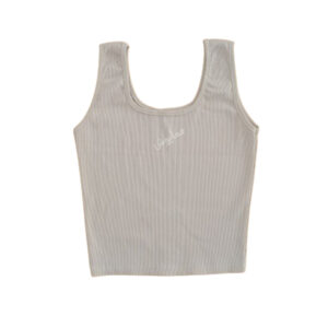 کراپ زنانه اسپرت یقه خشتی پارچه کبریتی کد HP-C504